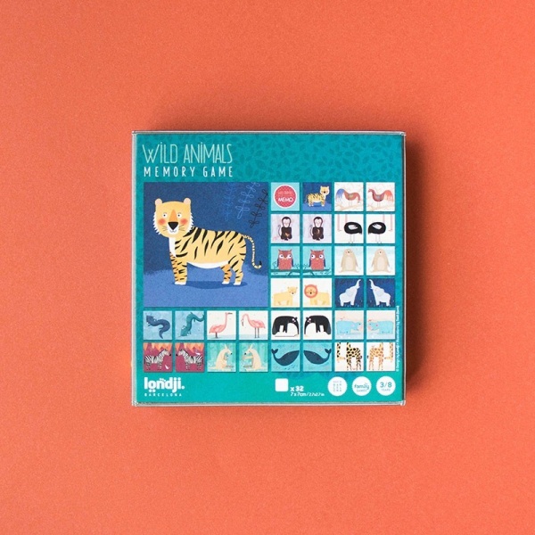 WILD ANIMALES MEMORY GAME