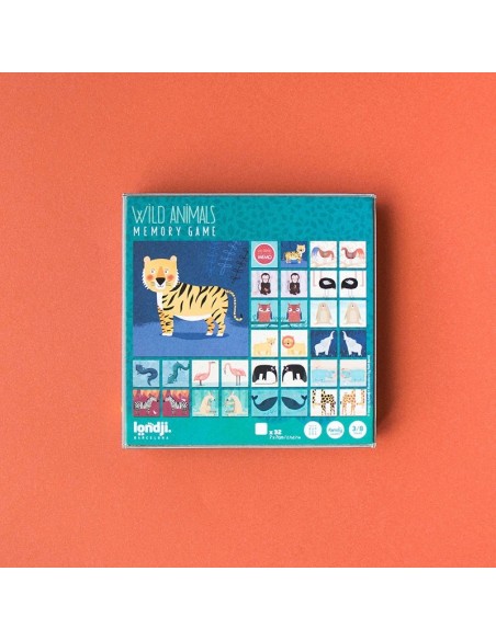 WILD ANIMALES MEMORY GAME