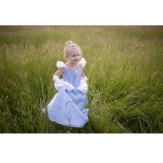 DISFRAZ AZUL DE PRINCESA 2