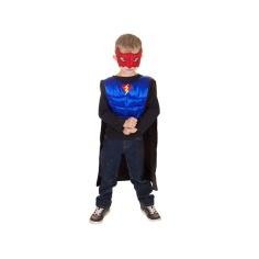 CAPA DISFRAZ REVERSIBLE DE SUPERHÉROE