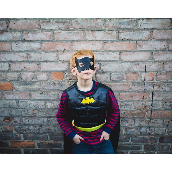 CAPA DISFRAZ REVERSIBLE DE SUPERHÉROE