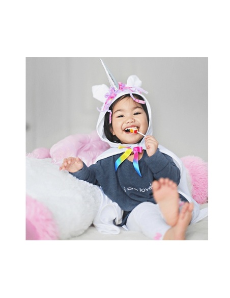 CAPA DISFRAZ DE UNICORNIO