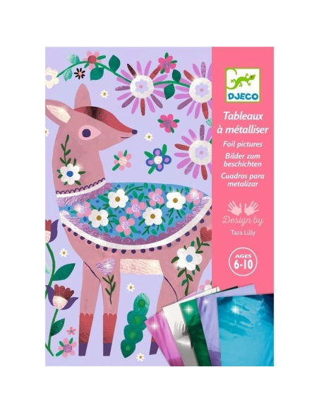 LAMINAS PAN DE ORO BOSQUE MÁGICO