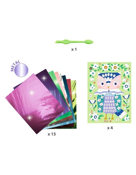 LAMINAS PAN DE ORO BOSQUE MÁGICO