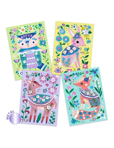 LAMINAS PAN DE ORO BOSQUE MÁGICO