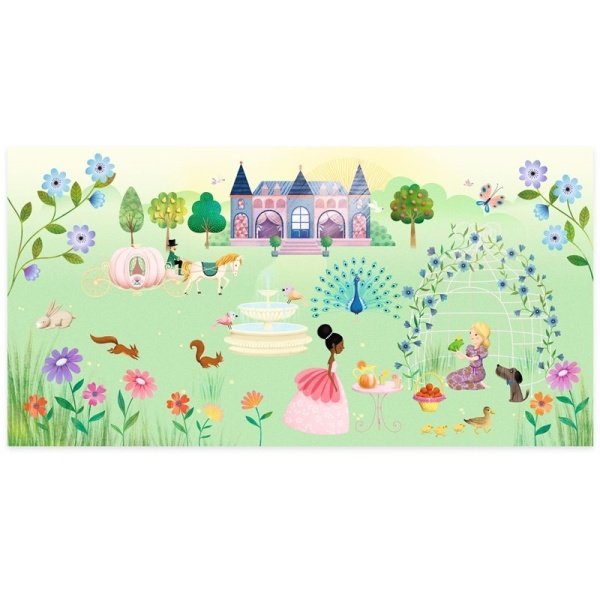 PEGATINAS REUTILIZABLES CUENTOS DE PRINCESAS