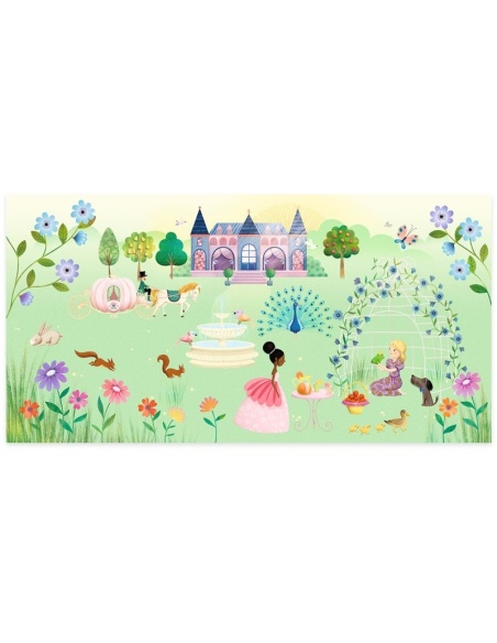 PEGATINAS REUTILIZABLES CUENTOS DE PRINCESAS