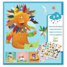 PEGATINAS CREA ANIMALES