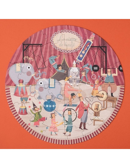 CIRCUS ROUND PUZZLE