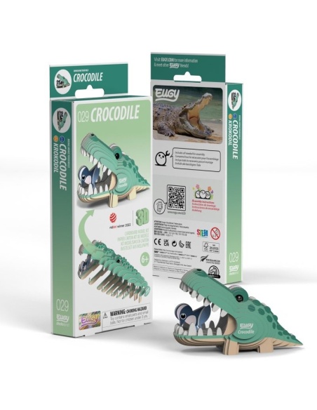 PUZLE 3D EUGY COCODRILO