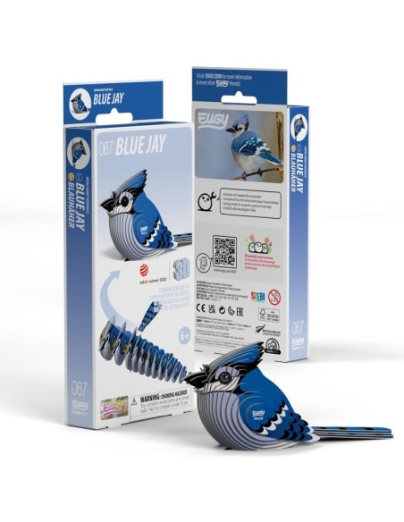 PUZLE 3D EUGY BLUE JAY