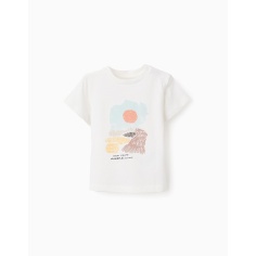 CAMISETA BLANCA PAISAJE ZIPPY