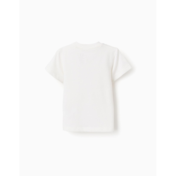 CAMISETA BLANCA PAISAJE ZIPPY