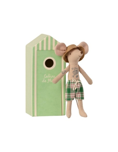 RATONCITO PAPÁ EN CASETA DE PLAYA