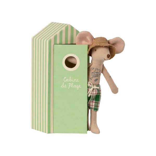 RATONCITO PAPÁ EN CASETA DE PLAYA