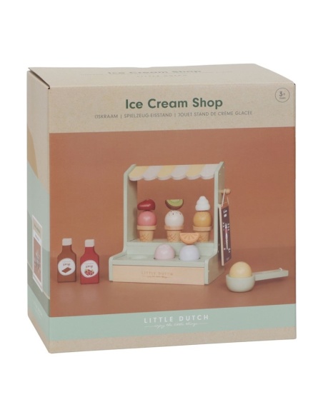 PUESTO DE HELADOS DE MADERA