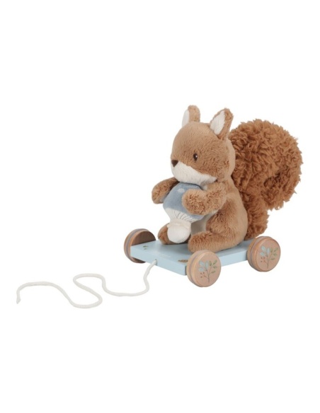 ARDILLA DE PELUCHE DE ARRASTRE