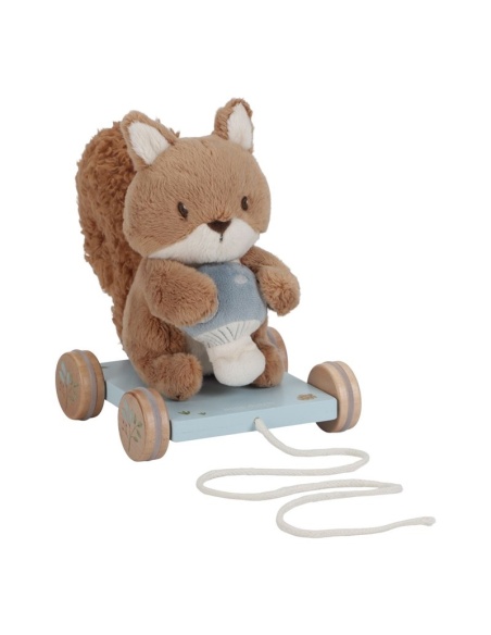 ARDILLA DE PELUCHE DE ARRASTRE