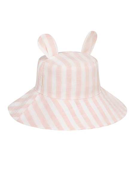 GORRO A RAYAS CON OREJAS DE CONEJO