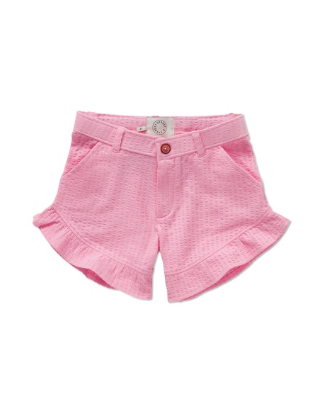 SHORT RUFFLE ROSA