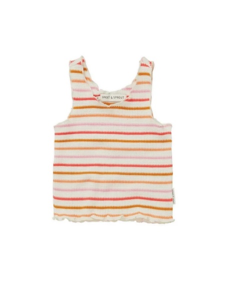 CAMISETA CROPPED A RAYAS