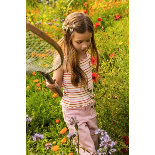 CAMISETA CROPPED A RAYAS