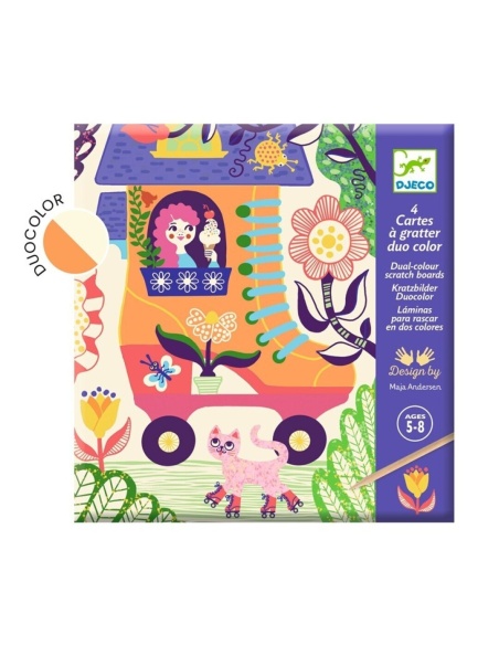 LAMINAS SCRATCH EN DOS COLORES