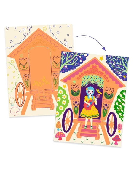 LAMINAS SCRATCH EN DOS COLORES