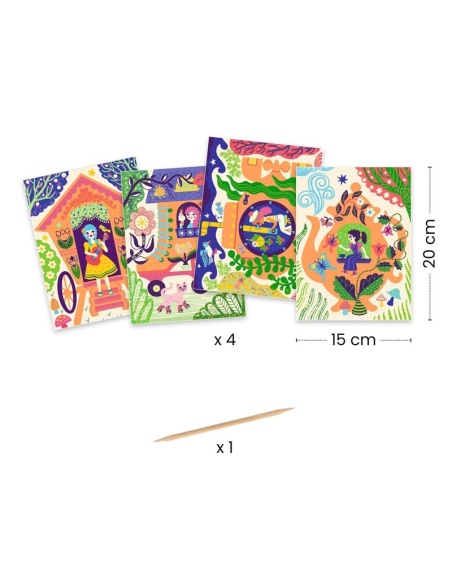 LAMINAS SCRATCH EN DOS COLORES