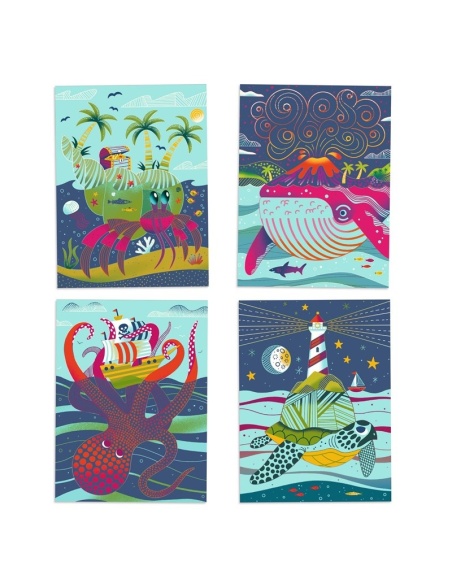 LAMINAS SCRATCH EN EL MAR