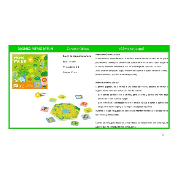 JUEGO MEMO MEUH