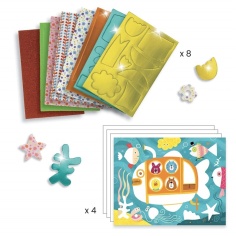 COLLAGE: JUGANDO CON ESPUMA 2