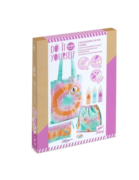 DIY TIE DYE: BOLSO, BOLSITA Y ESTUCHE