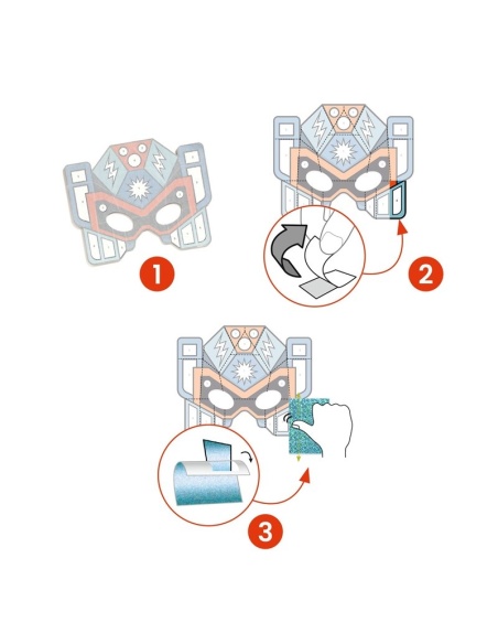 DIY ANTIFACES DE  SUPER ROBOTS