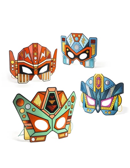 DIY ANTIFACES DE  SUPER ROBOTS