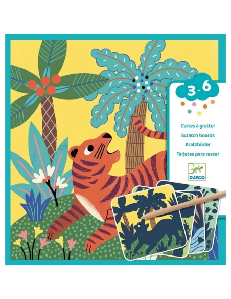 LÁMINAS SCRATCH DE ANIMALES