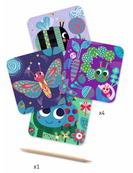 LÁMINAS SCRATCH DE LA NATURALEZA