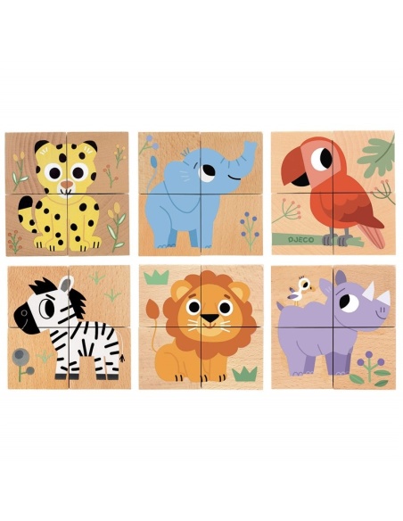 CUBOS PUZZLE WILD & CO