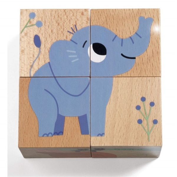 CUBOS PUZZLE WILD & CO