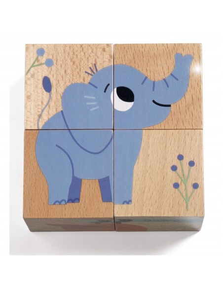 CUBOS PUZZLE WILD & CO