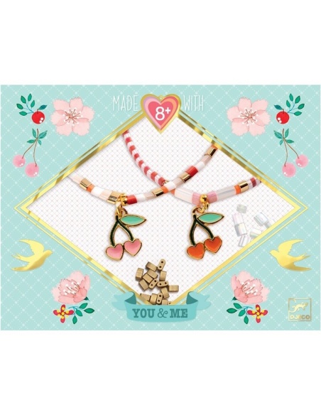 DIY PULSERAS CEREZAS