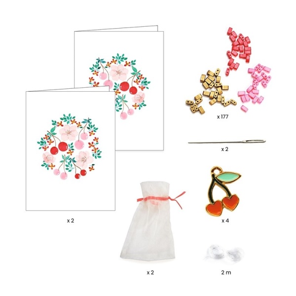 DIY PULSERAS CEREZAS
