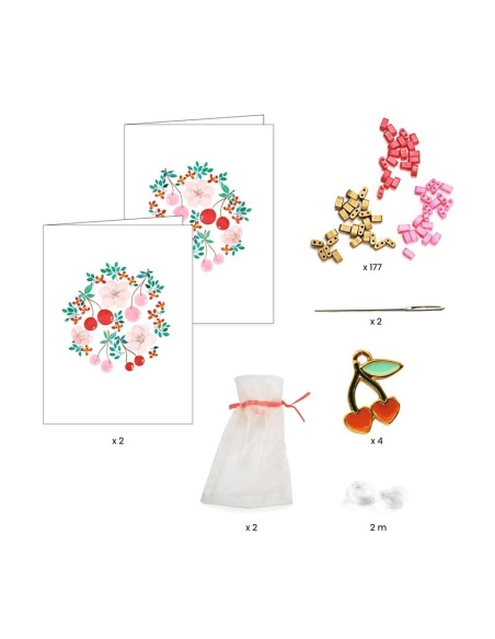 DIY PULSERAS CEREZAS