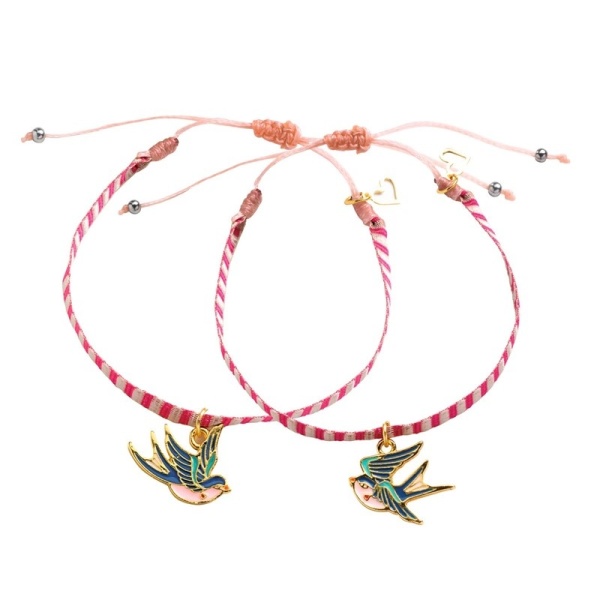 DIY PULSERAS PÁJAROS