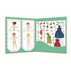 PEGATINAS MUÑECAS DE PAPEL 2