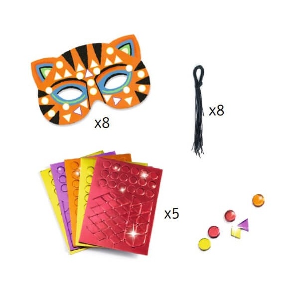 DIY MASCARA DE ANIMALES SELVA