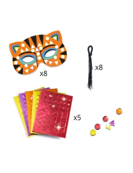 DIY MASCARA DE ANIMALES SELVA