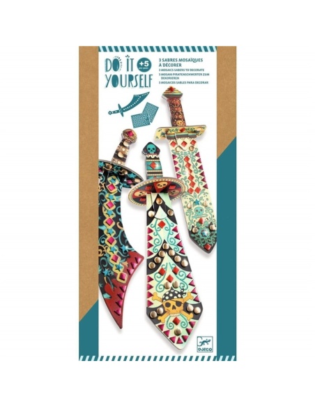 DIY SABLES PARA DECORAR PIRATA