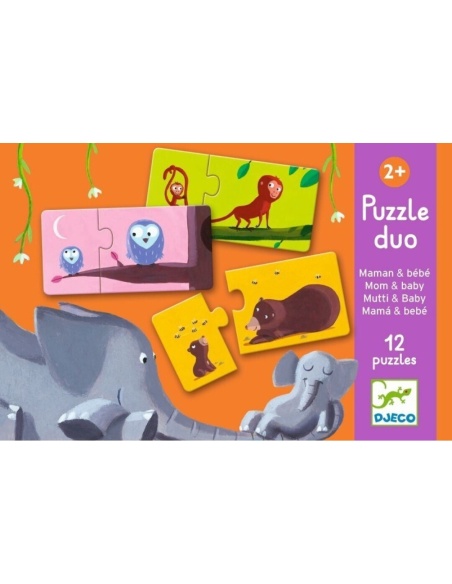 PUZLE MAMA Y BEBE