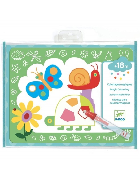 COLOREAR CON AGUA: GARABATOS MÁGICOS